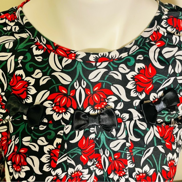 Hanna Andersson Print Long Sleeve Dress - Picture 2 of 11